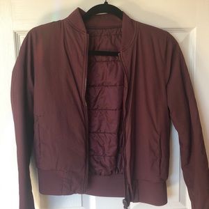 Lululemon Reversible Bomber Jacket
